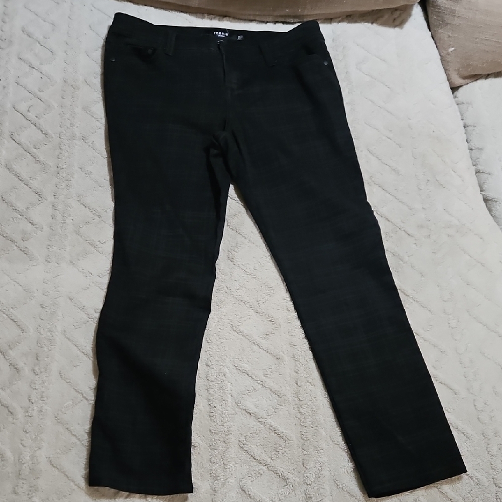 Torrid Black Straight Leg Jeans